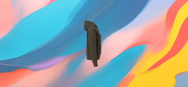 The 25X Midnight Heather Essential Hoodie - Image 3