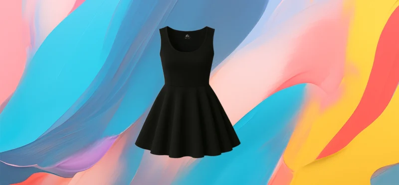 The 25X Women's Black Dress