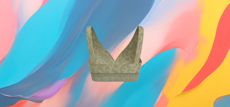 The 25X Verdant Elegance Crop Top - Image 4
