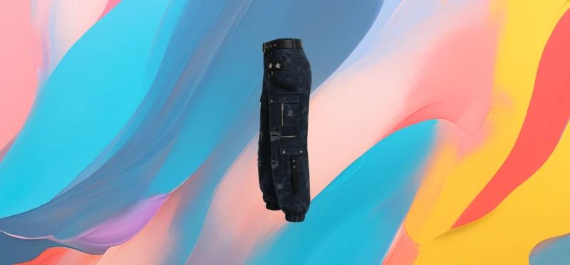 The 25X Women's Midnight Cargo Pants - Image 2