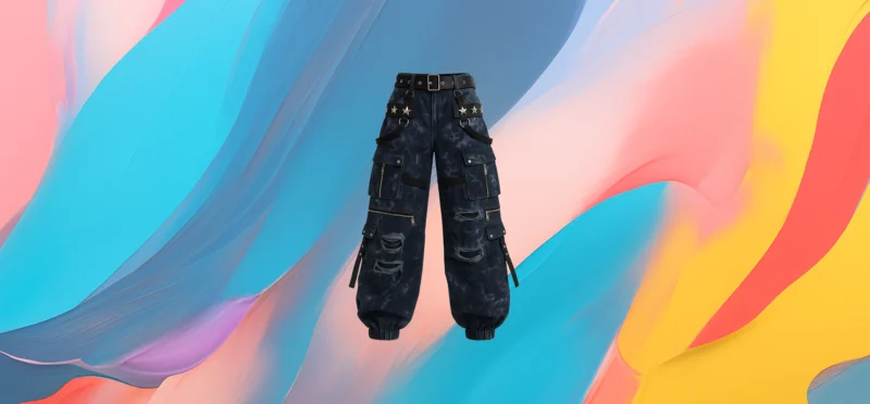The 25X Women's Midnight Cargo Pants - Image 3