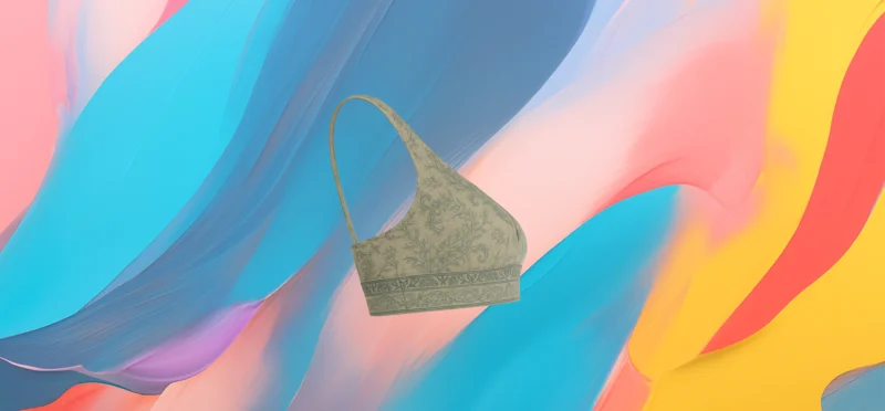The 25X Verdant Elegance Crop Top - Image 2